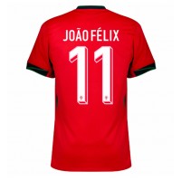 Portugal Joao Felix #11 Replika Hemmatröja EM 2024 Kortärmad